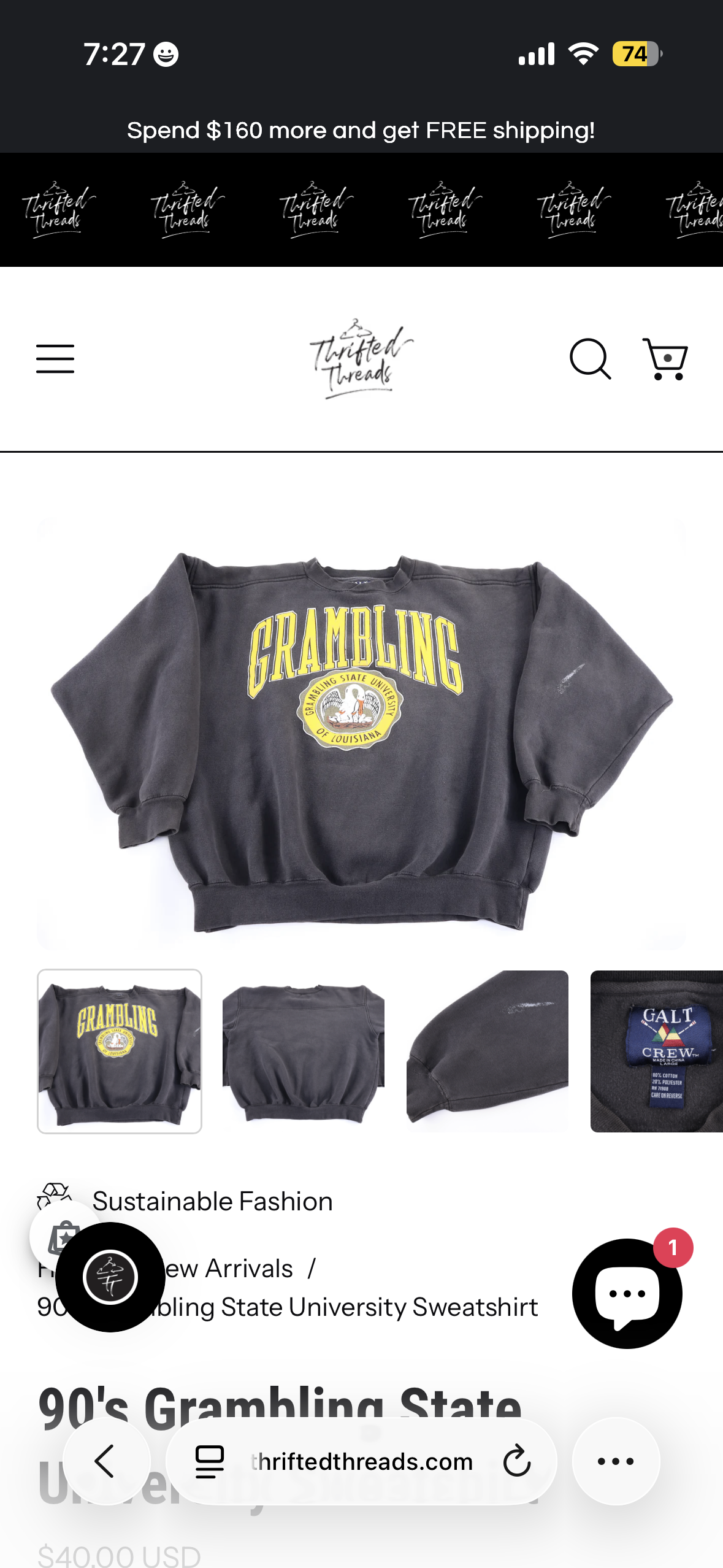 Gambling state sweatshirt
